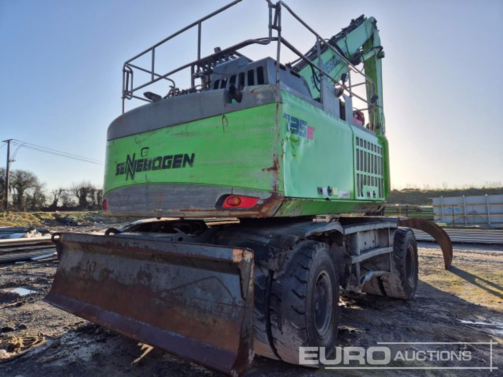 2017 Sennebogen 735E - Ekskavator roda: gambar 2 2017 Sennebogen 735E - Ekskavator roda: gambar 2