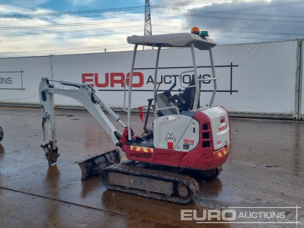 2017 Takeuchi TB216 - Ekskavator mini: gambar 3 2017 Takeuchi TB216 - Ekskavator mini: gambar 3