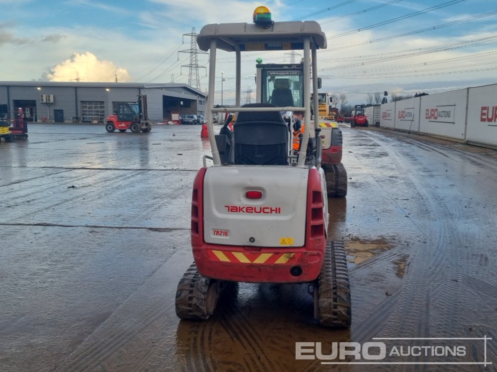 2017 Takeuchi TB216 - Ekskavator mini: gambar 4 2017 Takeuchi TB216 - Ekskavator mini: gambar 4