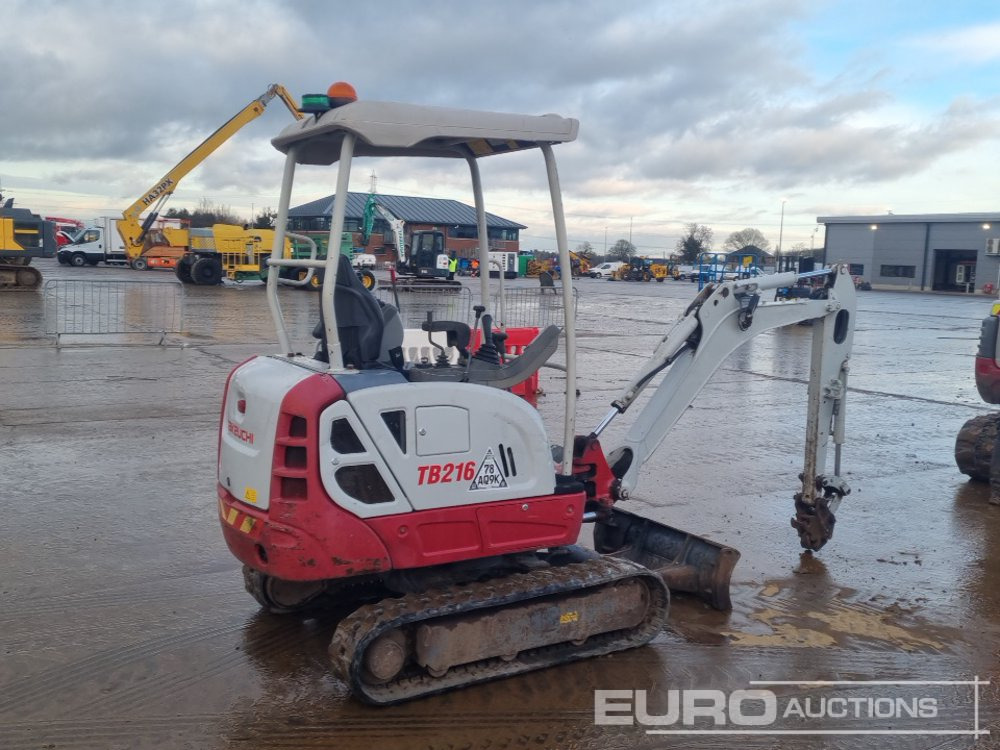 2017 Takeuchi TB216 - Ekskavator mini: gambar 5 2017 Takeuchi TB216 - Ekskavator mini: gambar 5