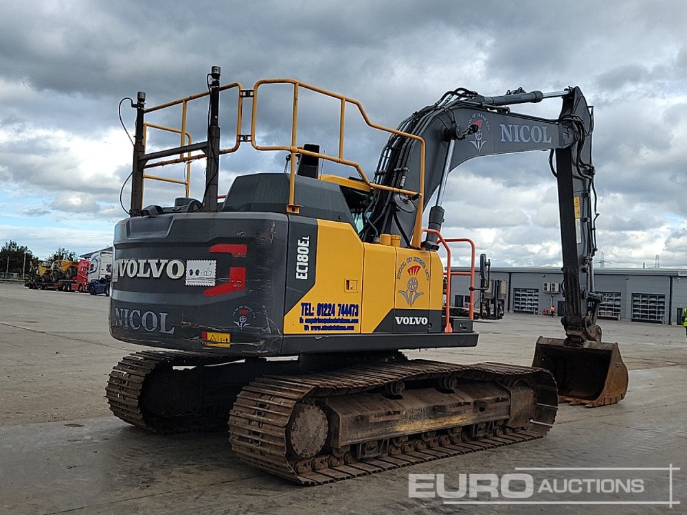 2017 Volvo EC180EL - Ekskavator perayap: gambar 5 2017 Volvo EC180EL - Ekskavator perayap: gambar 5