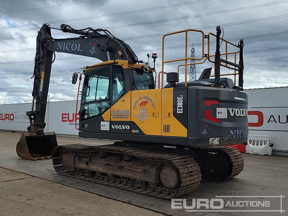 2017 Volvo EC180EL - Ekskavator perayap: gambar 3 2017 Volvo EC180EL - Ekskavator perayap: gambar 3