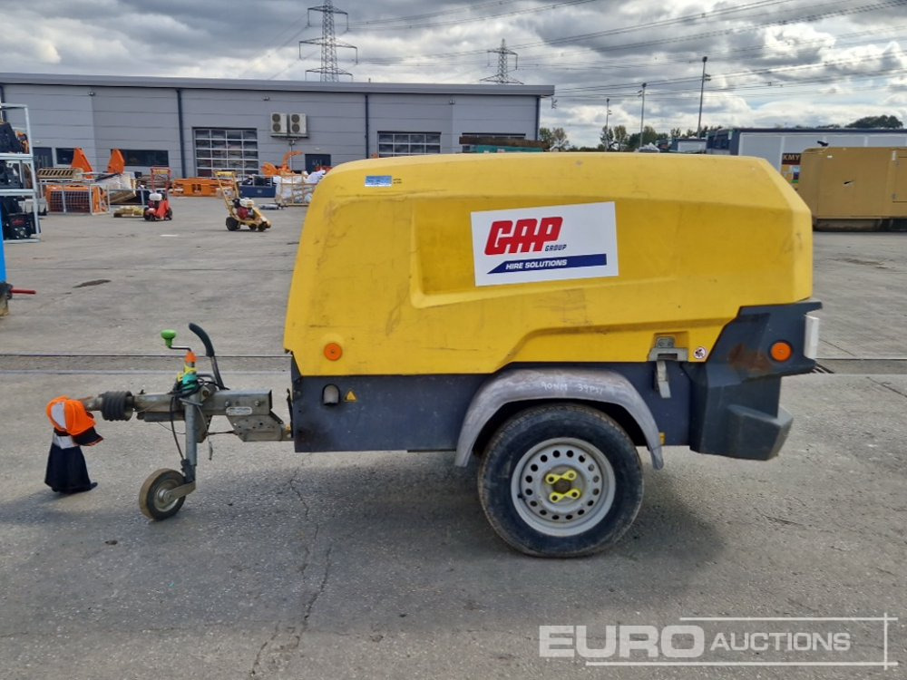 2018 Atlas Copco XAS68G 130CFM - Kompresor udara: gambar 2 2018 Atlas Copco XAS68G 130CFM - Kompresor udara: gambar 2