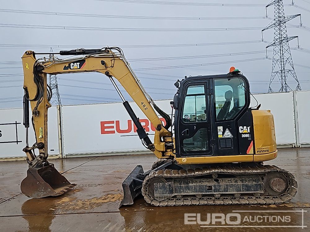 2018 CAT 308E2 CR - Ekskavator mini: gambar 2 2018 CAT 308E2 CR - Ekskavator mini: gambar 2