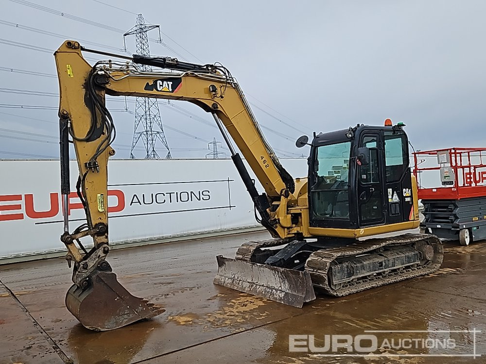 2018 CAT 308E2 CR - Ekskavator mini: gambar 1 2018 CAT 308E2 CR - Ekskavator mini: gambar 1