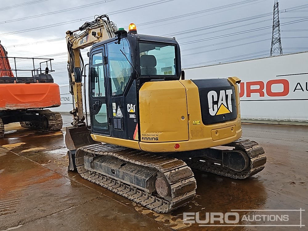 2018 CAT 308E2 CR - Ekskavator mini: gambar 3 2018 CAT 308E2 CR - Ekskavator mini: gambar 3