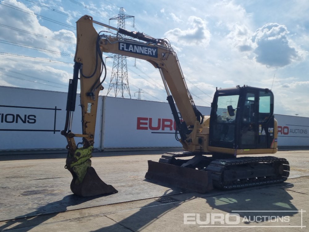 2018 CAT 308E2 CR - Ekskavator mini: gambar 1 2018 CAT 308E2 CR - Ekskavator mini: gambar 1