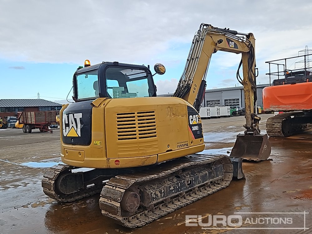 2018 CAT 308E2 CR - Ekskavator mini: gambar 5 2018 CAT 308E2 CR - Ekskavator mini: gambar 5