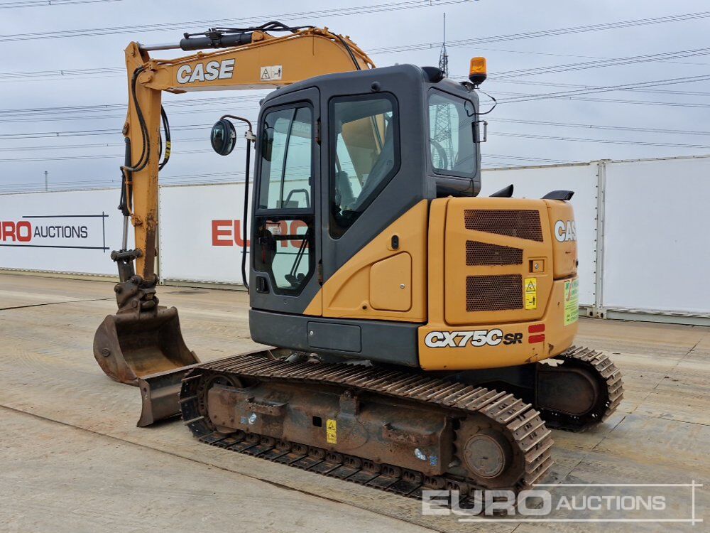 2018 Case CX75CSR - Ekskavator mini: gambar 3 2018 Case CX75CSR - Ekskavator mini: gambar 3