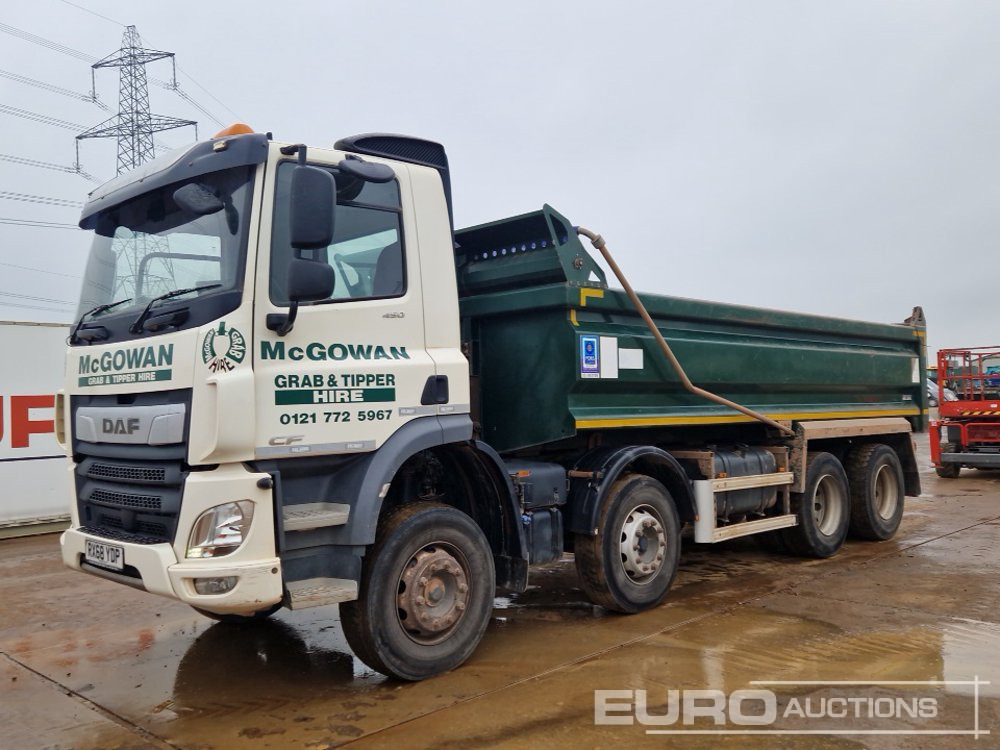 2018 DAF CF450 - Truk jungkit: gambar 1 2018 DAF CF450 - Truk jungkit: gambar 1