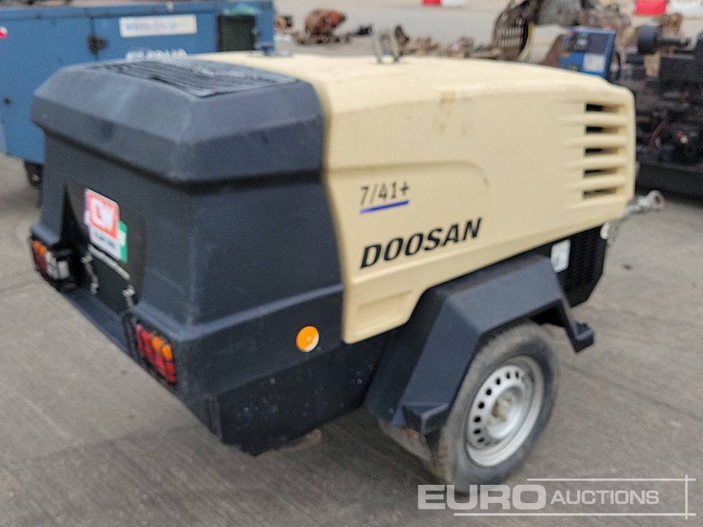 2018 Doosan 7/41 125CFM - Kompresor udara: gambar 5 2018 Doosan 7/41 125CFM - Kompresor udara: gambar 5