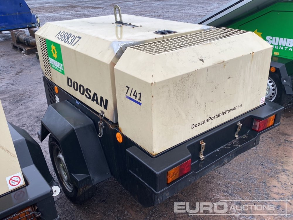 2018 Doosan 741 - Kompresor udara: gambar 2 2018 Doosan 741 - Kompresor udara: gambar 2