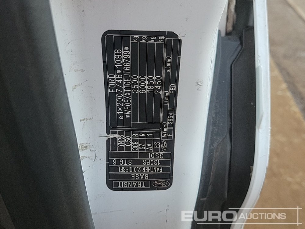 Van jungkit 2018 Ford Transit 350: gambar 39