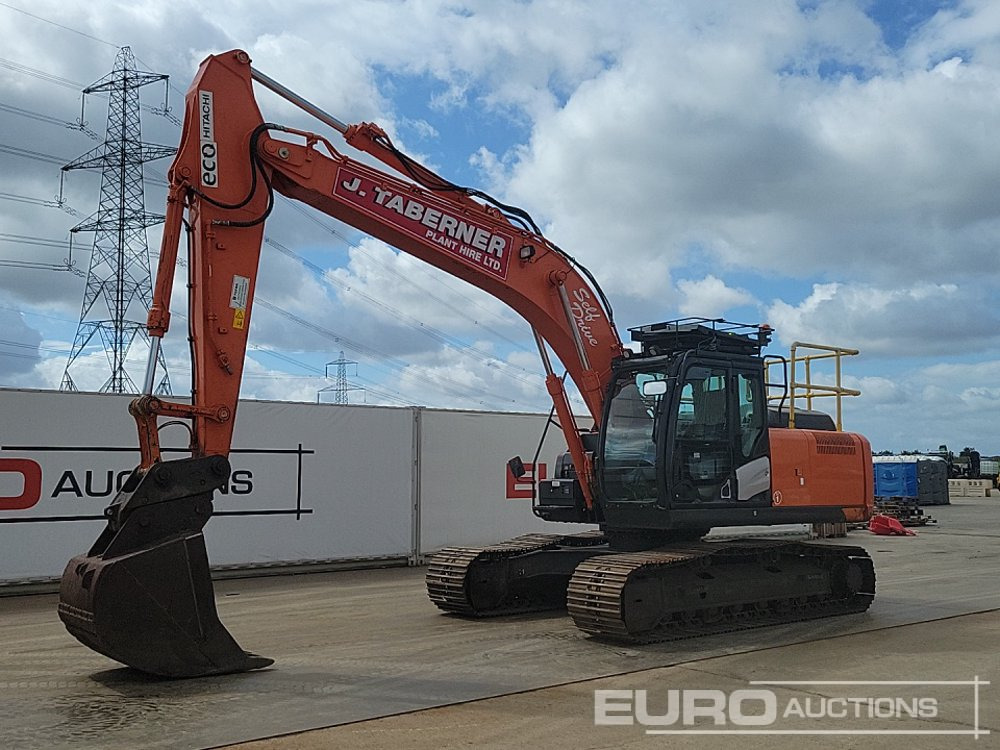 2018 Hitachi ZX210LC-6 - Ekskavator perayap: gambar 1 2018 Hitachi ZX210LC-6 - Ekskavator perayap: gambar 1