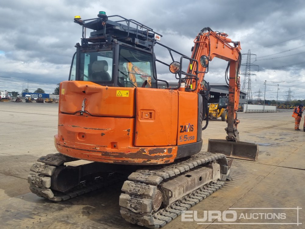 2018 Hitachi ZX85USB-5A - Ekskavator mini: gambar 5 2018 Hitachi ZX85USB-5A - Ekskavator mini: gambar 5