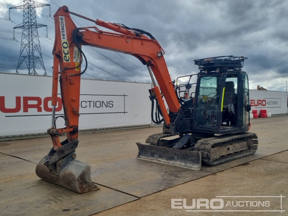 2018 Hitachi ZX85USB-5A - Ekskavator mini: gambar 1 2018 Hitachi ZX85USB-5A - Ekskavator mini: gambar 1