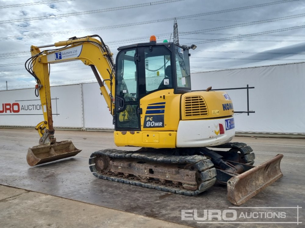 2018 Komatsu PC80MR-5 - Ekskavator mini: gambar 3 2018 Komatsu PC80MR-5 - Ekskavator mini: gambar 3