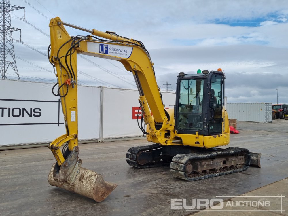 2018 Komatsu PC80MR-5 - Ekskavator mini: gambar 1 2018 Komatsu PC80MR-5 - Ekskavator mini: gambar 1