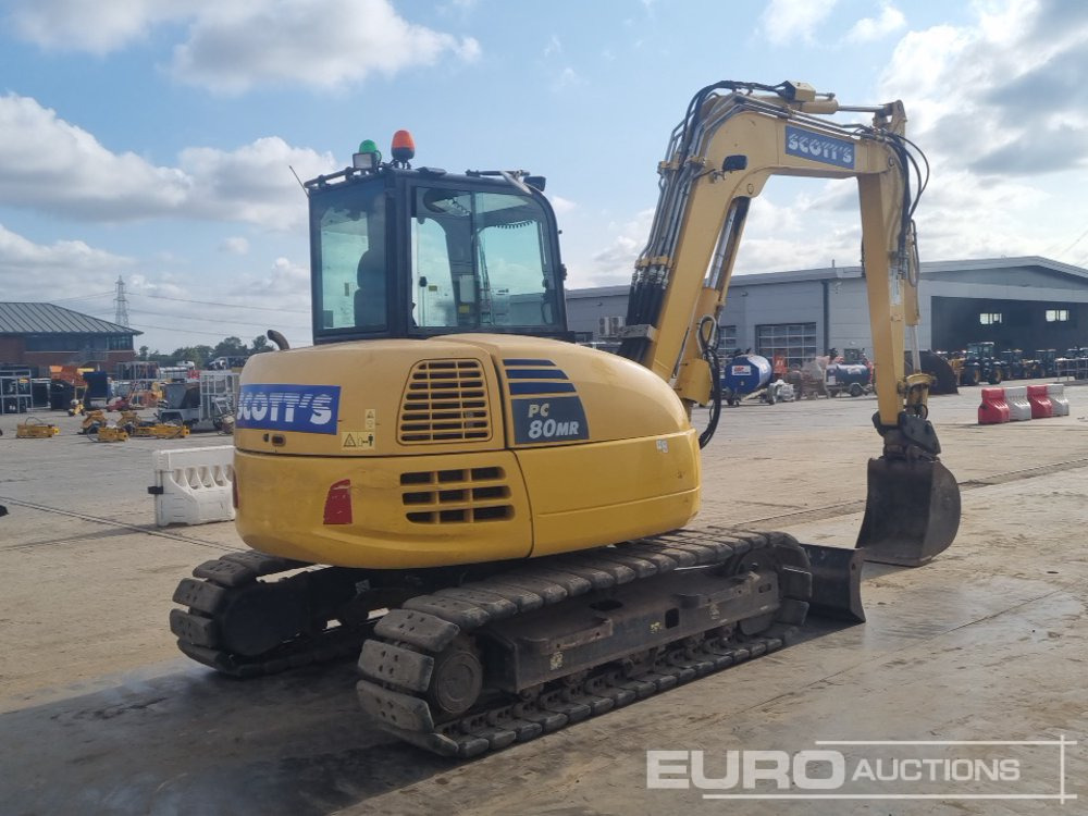 2018 Komatsu PC80MR-5 - Ekskavator mini: gambar 5 2018 Komatsu PC80MR-5 - Ekskavator mini: gambar 5