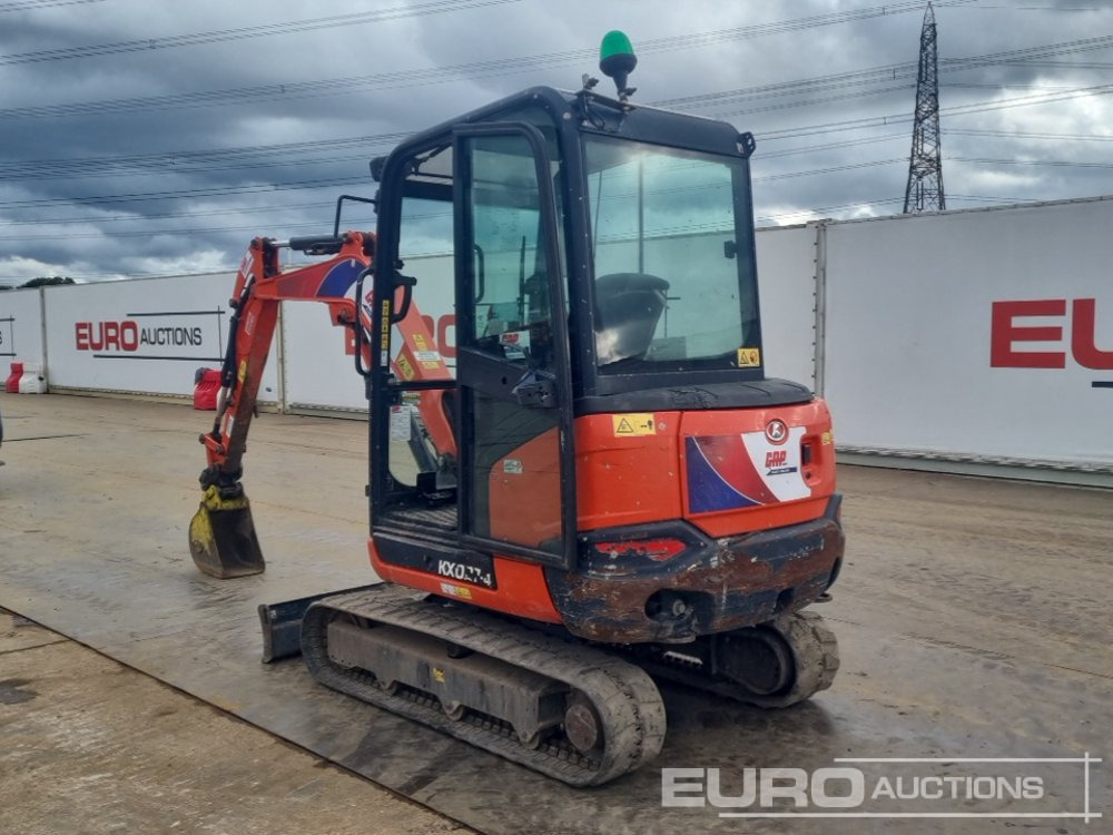 2018 Kubota KX027-4 - Ekskavator mini: gambar 3 2018 Kubota KX027-4 - Ekskavator mini: gambar 3