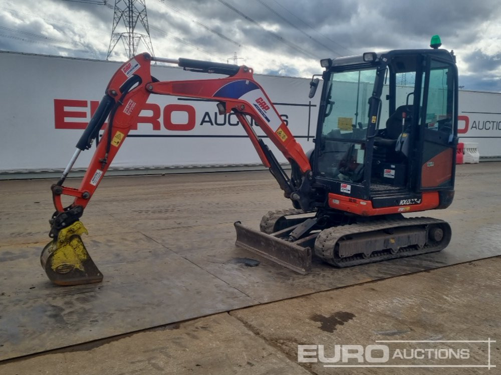 2018 Kubota KX027-4 - Ekskavator mini: gambar 1 2018 Kubota KX027-4 - Ekskavator mini: gambar 1