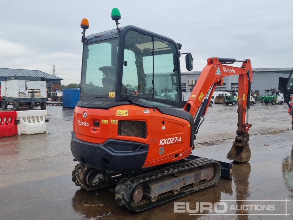 2018 Kubota KX027-4 - Ekskavator mini: gambar 5 2018 Kubota KX027-4 - Ekskavator mini: gambar 5