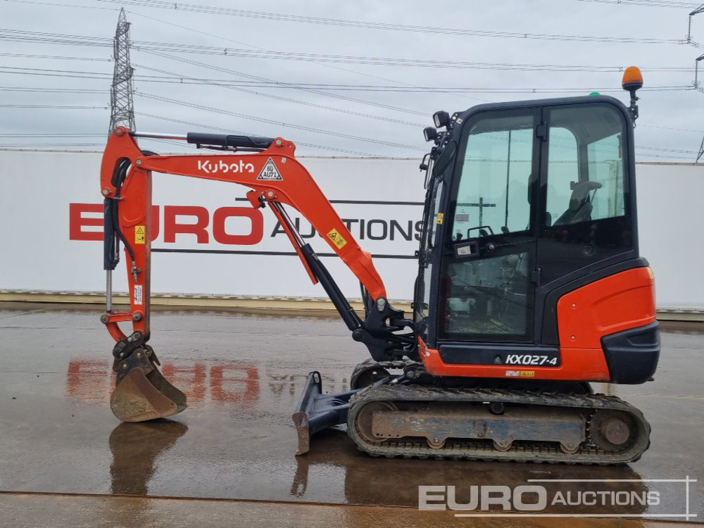 2018 Kubota KX027-4 - Ekskavator mini: gambar 2 2018 Kubota KX027-4 - Ekskavator mini: gambar 2
