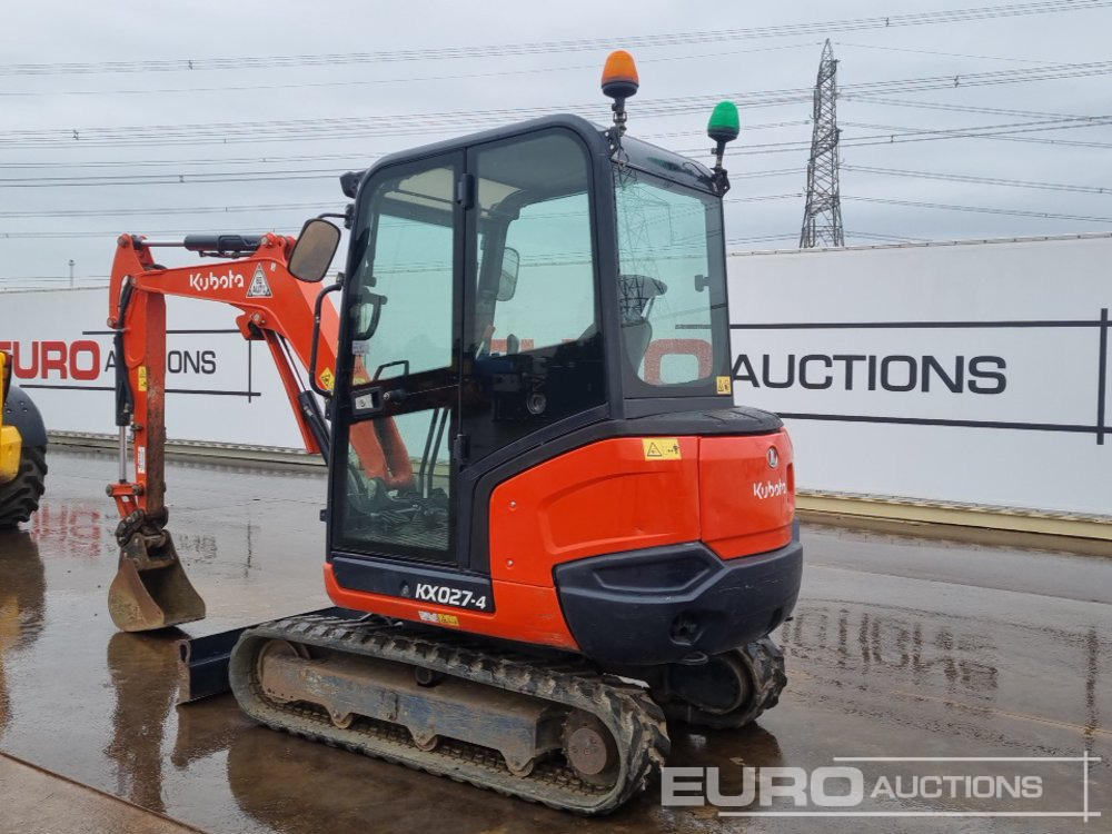 2018 Kubota KX027-4 - Ekskavator mini: gambar 3 2018 Kubota KX027-4 - Ekskavator mini: gambar 3
