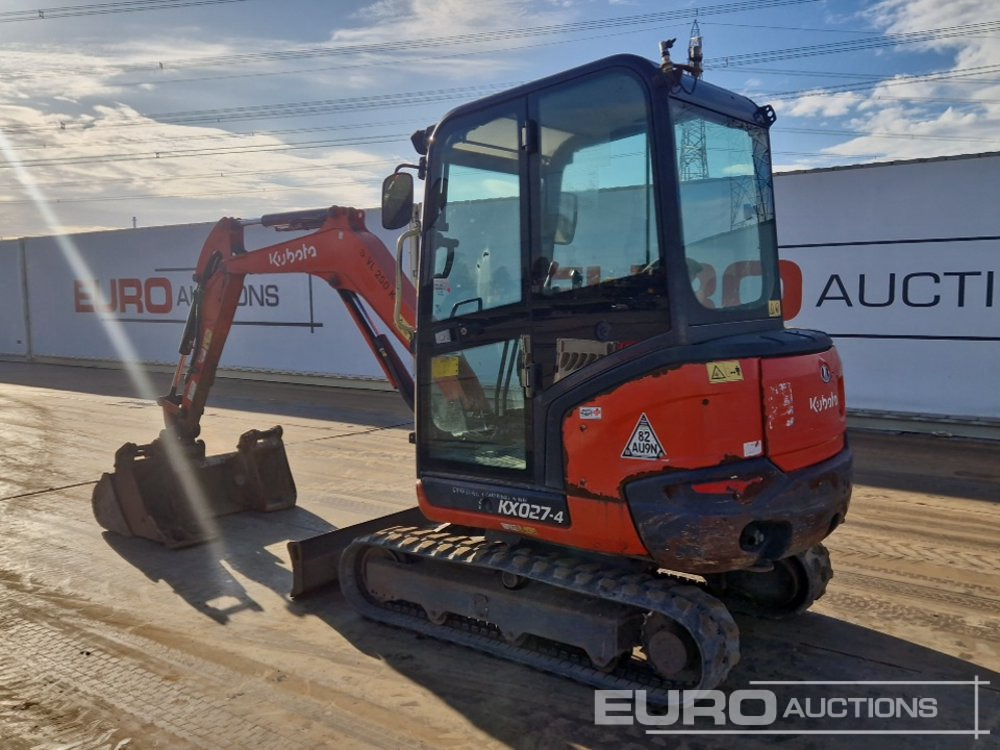 2018 Kubota KX027-4 - Ekskavator mini: gambar 3 2018 Kubota KX027-4 - Ekskavator mini: gambar 3