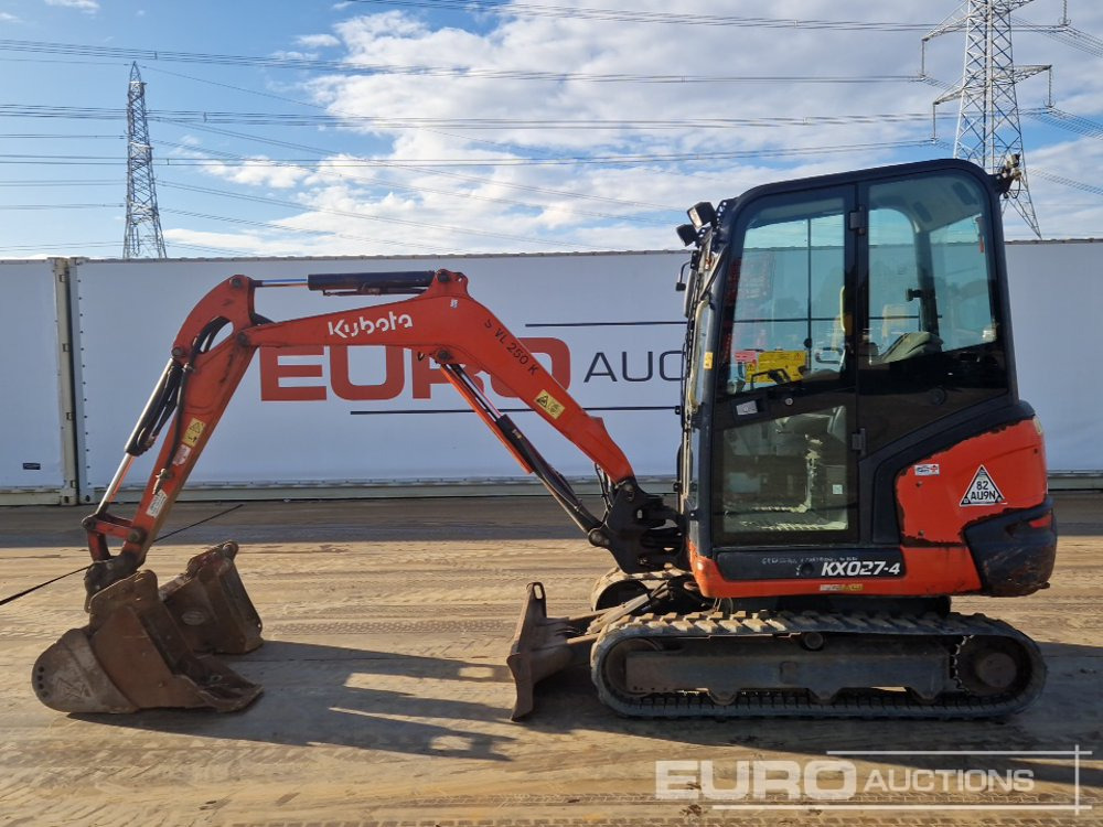 2018 Kubota KX027-4 - Ekskavator mini: gambar 2 2018 Kubota KX027-4 - Ekskavator mini: gambar 2