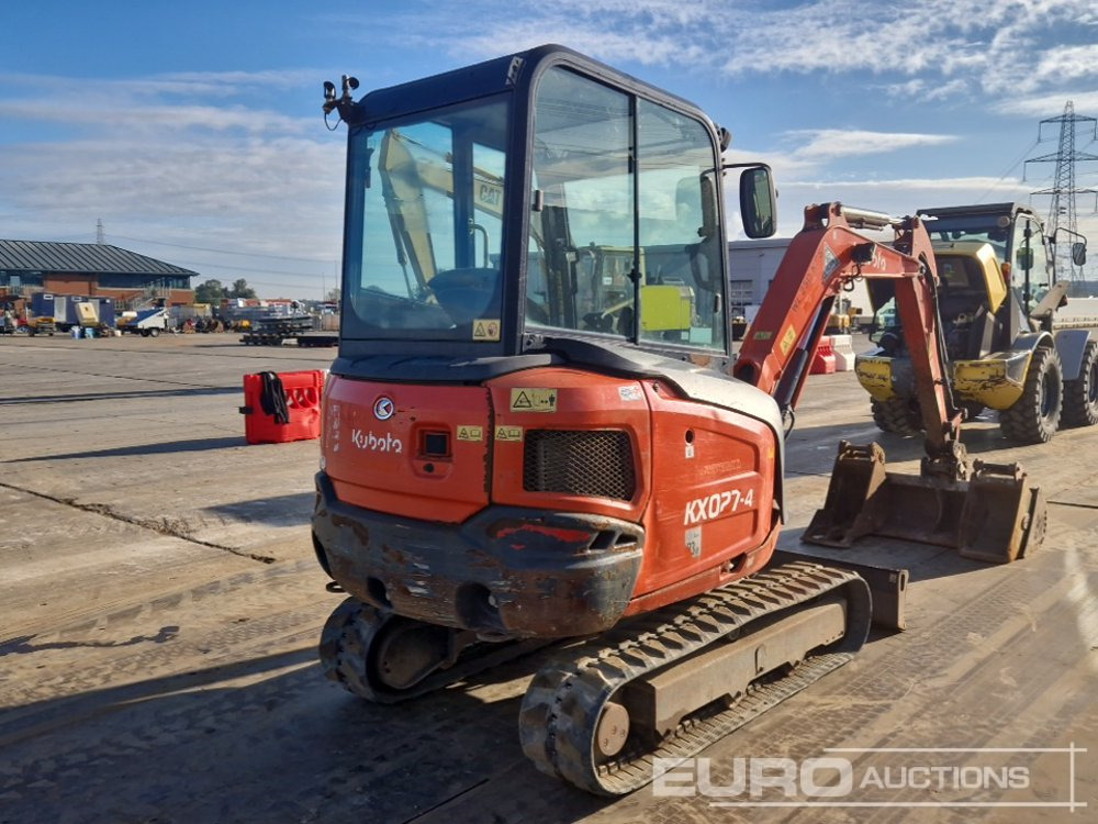 2018 Kubota KX027-4 - Ekskavator mini: gambar 5 2018 Kubota KX027-4 - Ekskavator mini: gambar 5