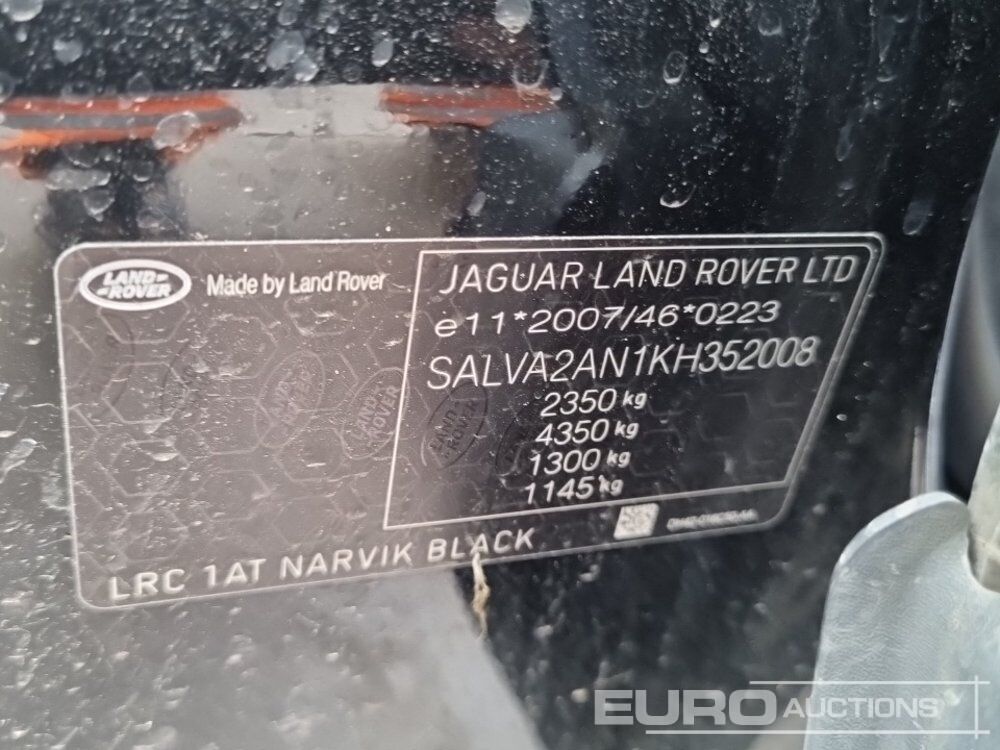 Mobil SUV 2018 Range Rover Evoque: gambar 39