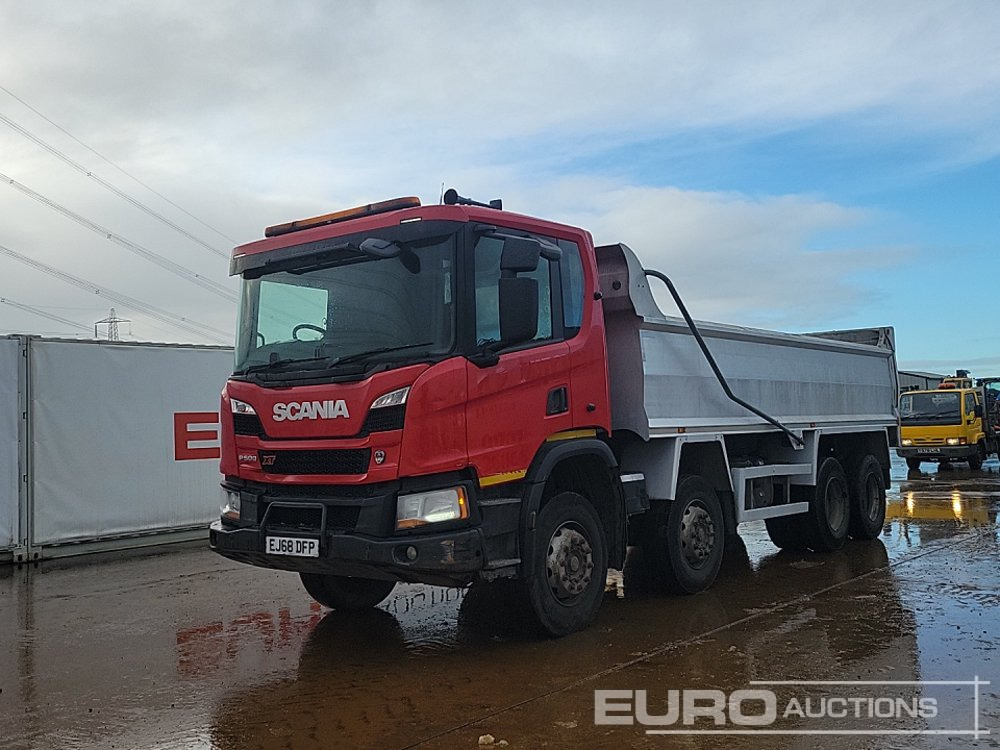 2018 Scania P500XT - Truk jungkit: gambar 1 2018 Scania P500XT - Truk jungkit: gambar 1
