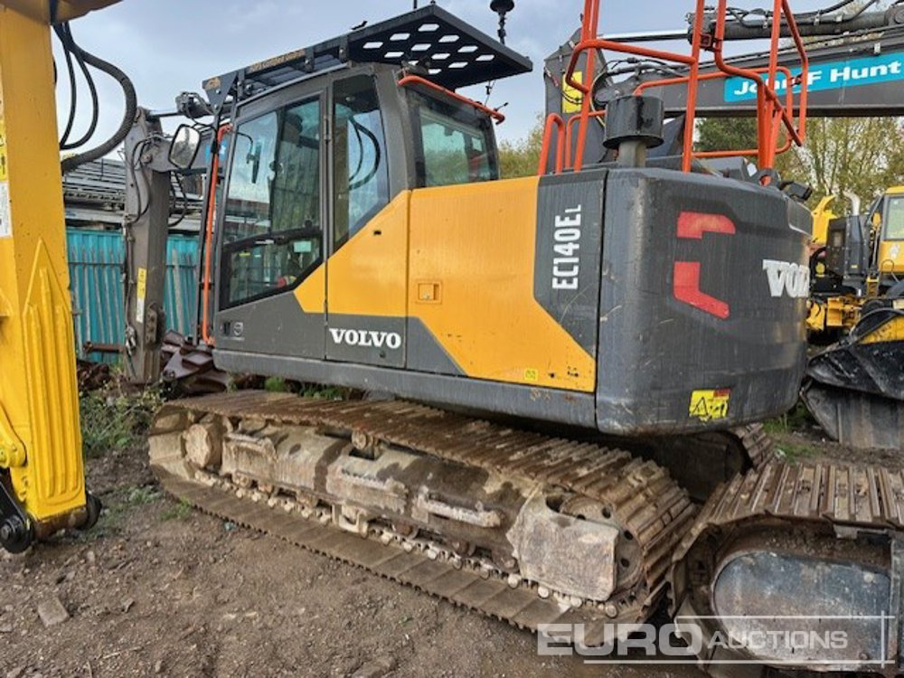 2018 Volvo EC140EL - Ekskavator perayap: gambar 3 2018 Volvo EC140EL - Ekskavator perayap: gambar 3