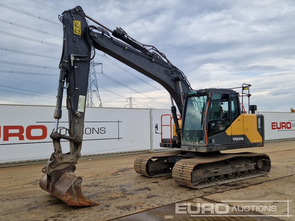 2018 Volvo EC140EL - Ekskavator perayap: gambar 1 2018 Volvo EC140EL - Ekskavator perayap: gambar 1