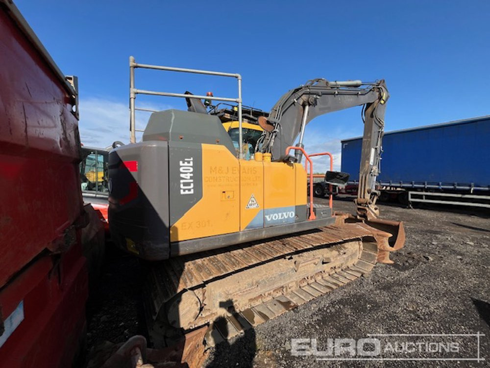 2018 Volvo EC140EL - Ekskavator perayap: gambar 5 2018 Volvo EC140EL - Ekskavator perayap: gambar 5