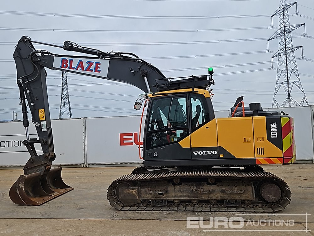 2018 Volvo EC180EL - Ekskavator perayap: gambar 2 2018 Volvo EC180EL - Ekskavator perayap: gambar 2