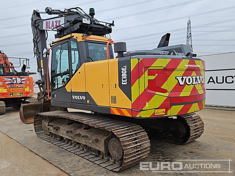 2018 Volvo EC180EL - Ekskavator perayap: gambar 3 2018 Volvo EC180EL - Ekskavator perayap: gambar 3