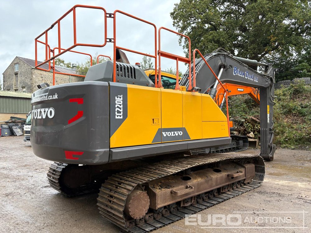 2018 Volvo EC220EL - Ekskavator perayap: gambar 3 2018 Volvo EC220EL - Ekskavator perayap: gambar 3