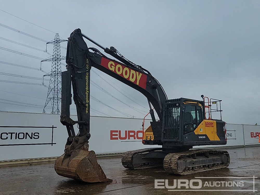 2018 Volvo EC220EL - Ekskavator perayap: gambar 1 2018 Volvo EC220EL - Ekskavator perayap: gambar 1