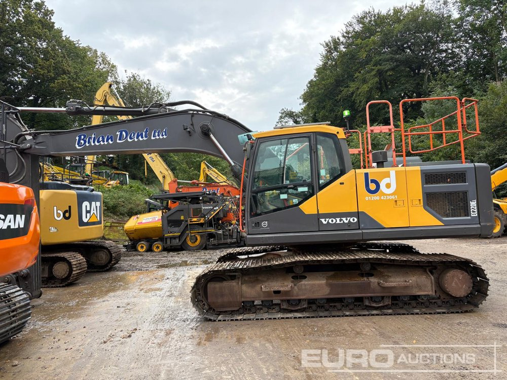 2018 Volvo EC220EL - Ekskavator perayap: gambar 1 2018 Volvo EC220EL - Ekskavator perayap: gambar 1