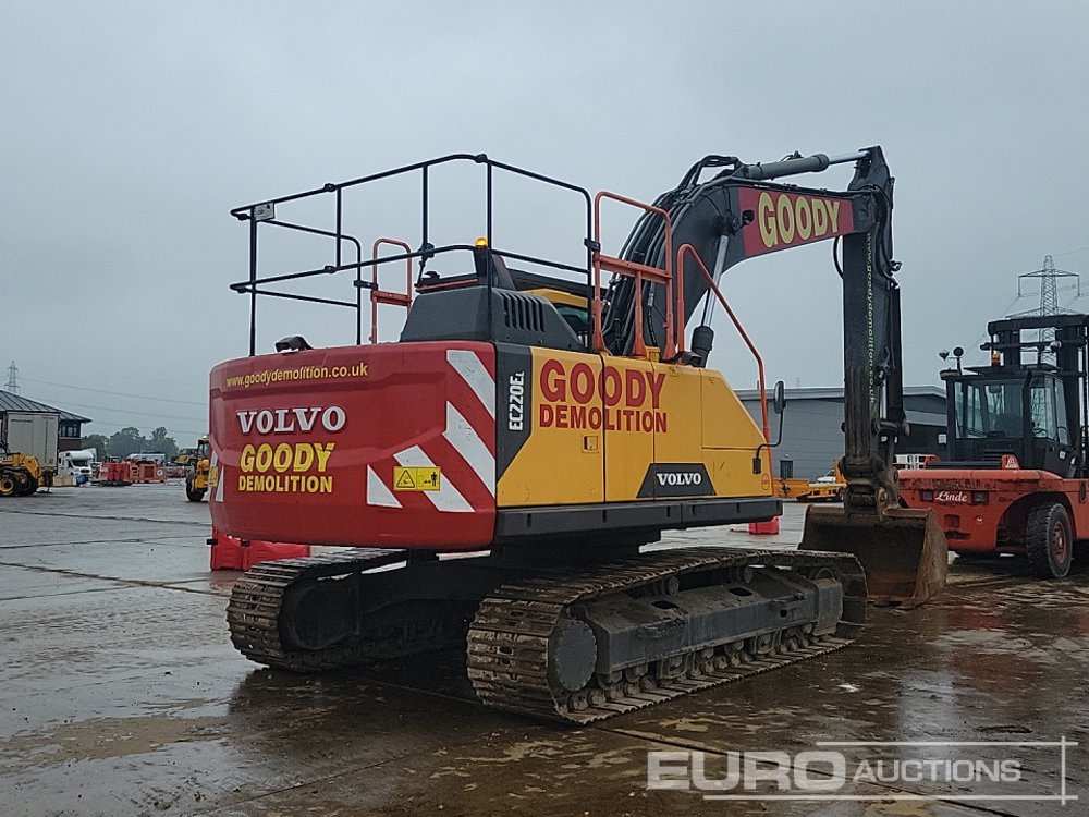 2018 Volvo EC220EL - Ekskavator perayap: gambar 5 2018 Volvo EC220EL - Ekskavator perayap: gambar 5