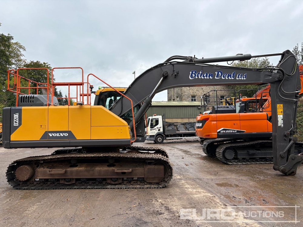 2018 Volvo EC220EL - Ekskavator perayap: gambar 5 2018 Volvo EC220EL - Ekskavator perayap: gambar 5
