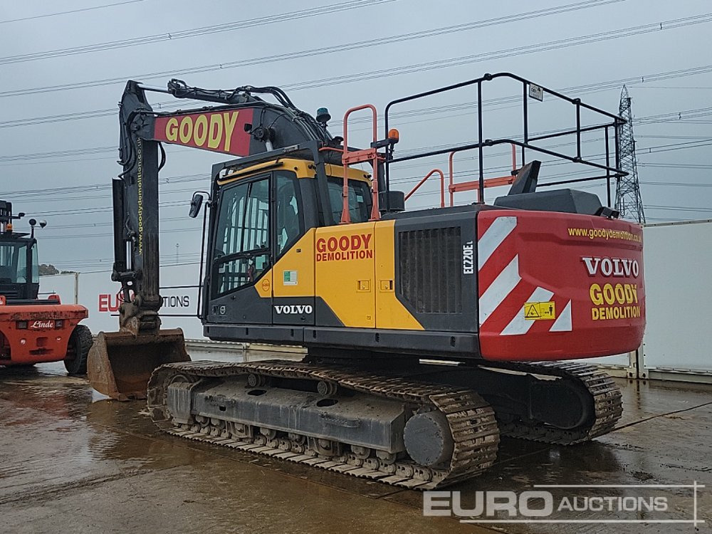 2018 Volvo EC220EL - Ekskavator perayap: gambar 3 2018 Volvo EC220EL - Ekskavator perayap: gambar 3