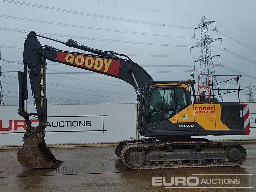 2018 Volvo EC220EL - Ekskavator perayap: gambar 2 2018 Volvo EC220EL - Ekskavator perayap: gambar 2