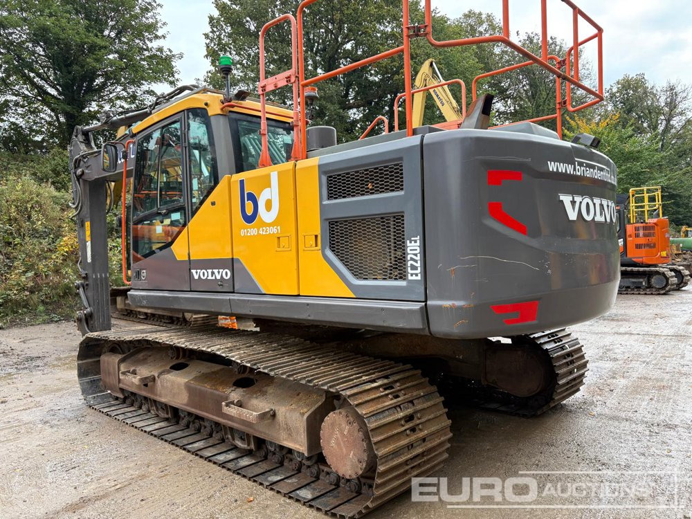 2018 Volvo EC220EL - Ekskavator perayap: gambar 4 2018 Volvo EC220EL - Ekskavator perayap: gambar 4