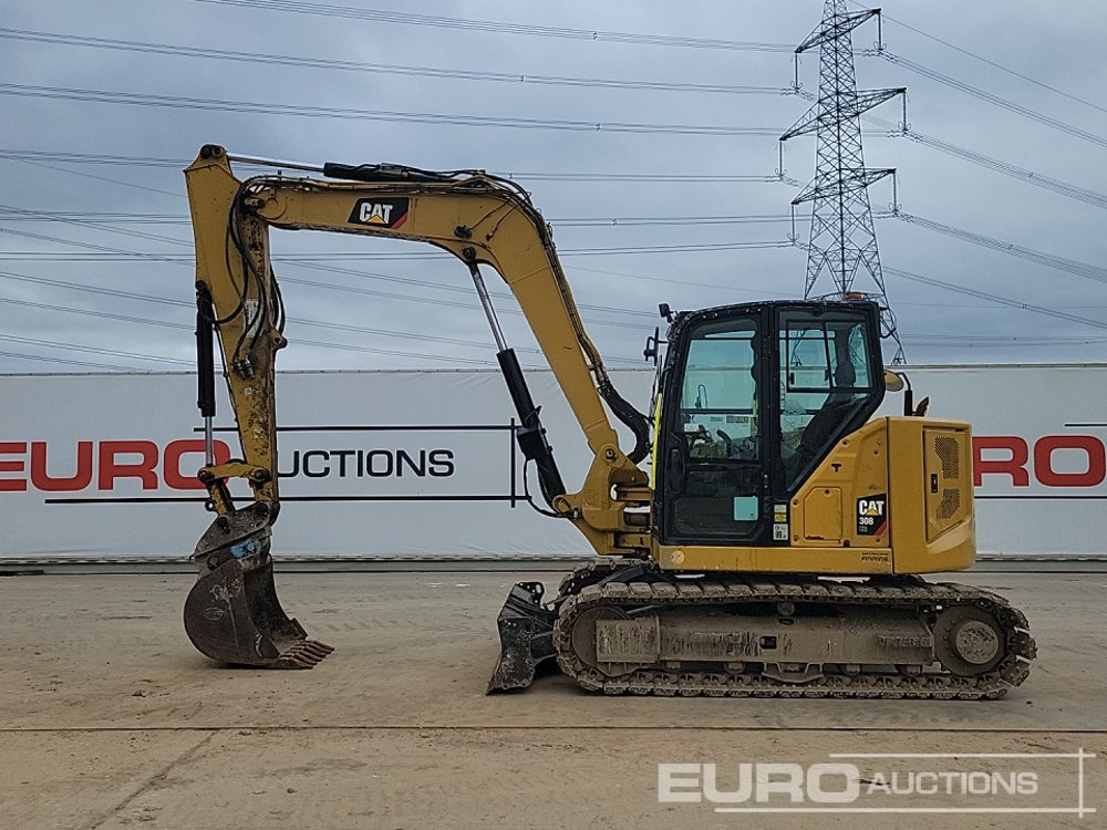 2019 CAT 308CR - Ekskavator mini: gambar 2 2019 CAT 308CR - Ekskavator mini: gambar 2