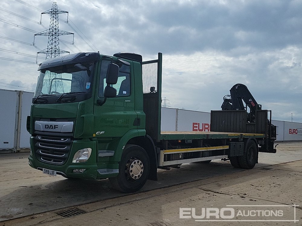 2019 DAF CF320 FA - Truk flatbed: gambar 1 2019 DAF CF320 FA - Truk flatbed: gambar 1