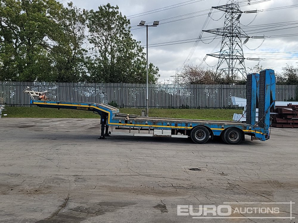 2019 Gurlesenyil Twin Axle Step Frame Low Loader Trailer, Outriggers, Winch, Hydraulic Fliptoe Ramps - Semi-trailer low bed: gambar 2 2019 Gurlesenyil Twin Axle Step Frame Low Loader Trailer, Outriggers, Winch, Hydraulic Fliptoe Ramps - Semi-trailer low bed: gambar 2
