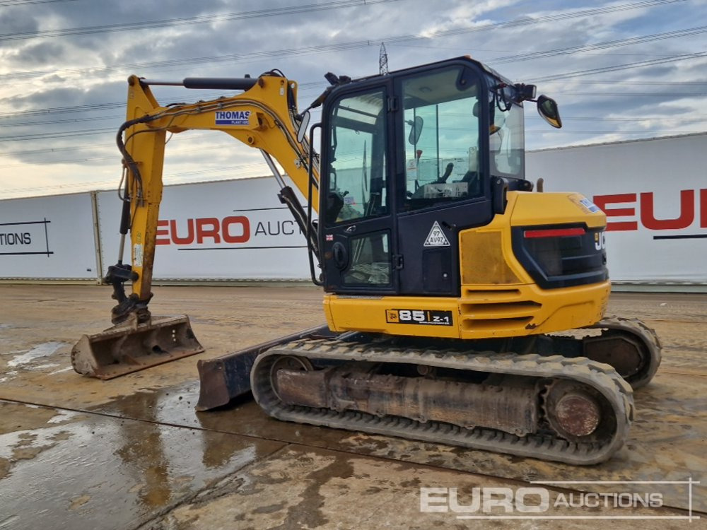 2019 JCB 85Z-1 - Ekskavator mini: gambar 3 2019 JCB 85Z-1 - Ekskavator mini: gambar 3